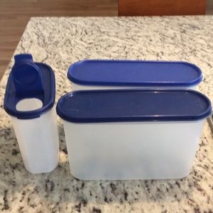 Bundle of three Tupperware containers